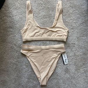 Dippin Daisy’s Swimwear - size M - Nude/ Naked